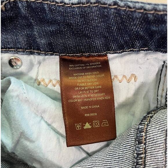 KUT FROM THE KLOTH Blue Stretch Denim Dark Wash 90s Y2K Skinny Jean Size 2 - Picture 11 of 16